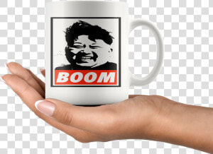 Kim Jong Un Boom Mug Data zoom   cdn  HD Png Download