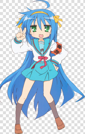 Lucky Star Background Png   Lucky Star Konata Haruhi  Transparent Png