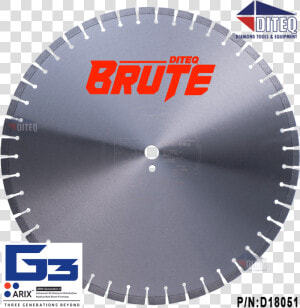 C 63axbrh Brute Pro Concrete Blades   Diamond Blade  HD Png Download