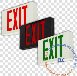 Exit Sign ul Listed   Graphic Design  HD Png Download