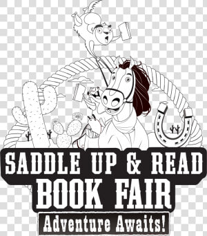 Scholastic Canada Fairs Webart   Saddle Up And Read Book Fair  HD Png Download