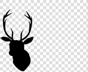 Deer Head Tattoo Png Hd Wallpaper   Deer Head Tattoos Silhouette  Transparent Png