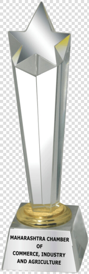 Trophy Vector   Crystal Star Trophy Png  Transparent Png