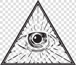 Clip Art Drawing Clip Art Stretch   Illuminati Drawing  HD Png Download