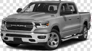 2019 Ram 1500 Silver   2019 Dodge Ram 4 Door  HD Png Download