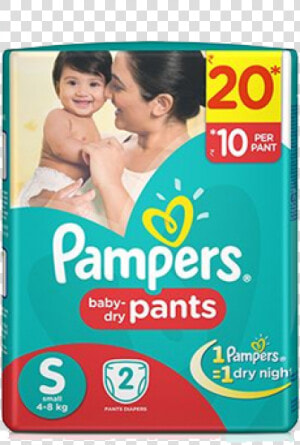 Pampers Active Baby Diapers Small   Pampers  HD Png Download