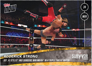 Roderick Strong™ Def   Survivor Series  HD Png Download