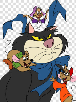 Transparent Mice Png   Cinderella Lucifer And Mice  Png Download