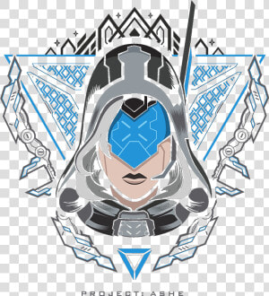 Project Ashe T Shirt   Png Download   Project Logo League Of Legends Png  Transparent Png