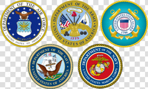 Branches Of Military Seals  HD Png Download