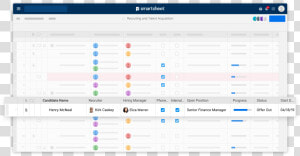 Smartsheet Project Management  HD Png Download