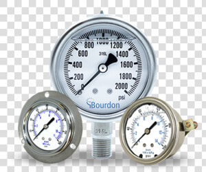 Bourdon Pressure Gauges   Gauge  HD Png Download