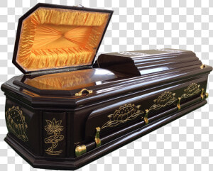 Sai Sia Dark Brown Casket   Antique  HD Png Download