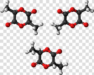 Lactide Isomers Molecules Ball   Molecule  HD Png Download