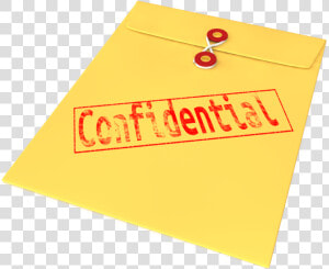 Confidential envelope   Paper  HD Png Download