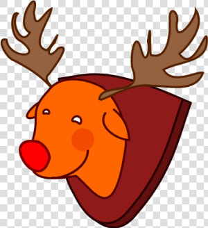 Coupon Clip Art Template   Rudolph  HD Png Download