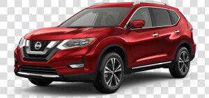 Scarlet Ember   2018 Nissan Rogue Sl Silver  HD Png Download