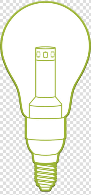 Bulb Banner Icon   Compact Fluorescent Lamp  HD Png Download