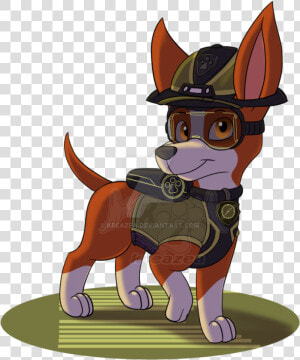 Paw Patrol Tracker Art  HD Png Download