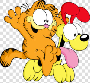 The Strip S Focus Is Mostly On The Interactions Among   Garfield And Odie  HD Png Download