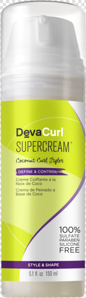 Devacurl Supercream Coconut Curl Styler  HD Png Download