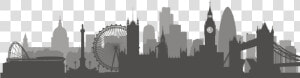 Nottingham Skyline Silhouette   London Skyline Png  Transparent Png