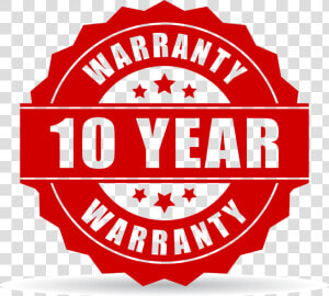 10 Year Warranty Png   Emblem  Transparent Png