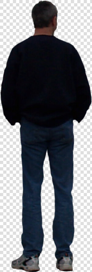 Person Standing Png Back   Man From Behind Png  Transparent Png