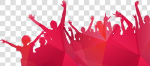 Pessoas Coloridas  Como A Silhueta  O Elemento Festivais   Dance Party Banner Design  HD Png Download