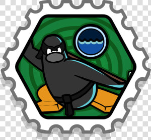 Water Ninja Stamp   Club Penguin Cart Surfer  HD Png Download