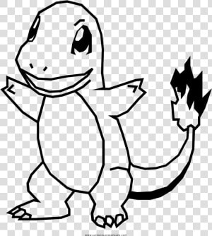 Charmander Coloring Page   Pokemon Charmander Coloring Pages  HD Png Download