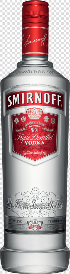 Smirnoff Recipe 21 Vodka   Smirnoff Red Label  HD Png Download