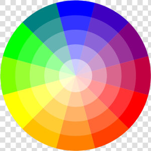 Color Spectrum Png   Color Wheel With Tints  Transparent Png