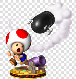 Mario Party 5 Toad Official Artwork Bullet Bill   Super Mario Bill Blaster  HD Png Download