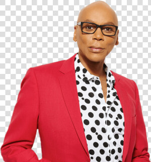 Rupaul Red Jacket   Ru Paul As Man  HD Png Download