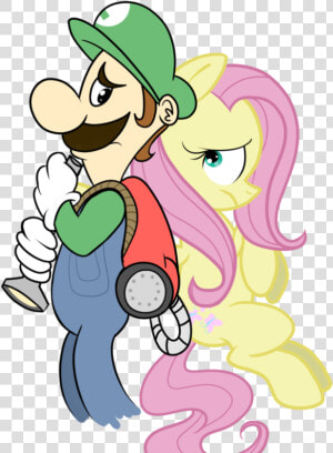 Transparent Thwomp Png   Fluttershy Luigi And Tails Mansion  Png Download