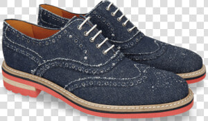 Oxford Shoes Trevor 1 Denim Dark Blue   Slip on Shoe  HD Png Download