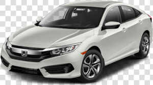 2016 Honda Civic Vs 2016 Chevrolet Cruze   2017 Honda Civic 4 Door White  HD Png Download