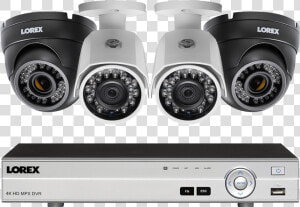 1080p Hd Home Security System With 4 Cameras  Including   Home Security Cameras Uk  HD Png Download