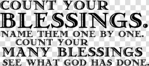 Quotes About Our Blessings And Verses On Quotestopics   Lds Count Your Blessings  HD Png Download