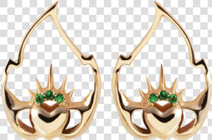 Image Of Liberty Claddagh Earrings   Earrings  HD Png Download