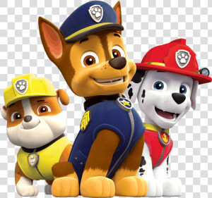 Paw Patrol Chase  Rubble And Marshall   Paw Patrol Chase Marshall Rubble  HD Png Download