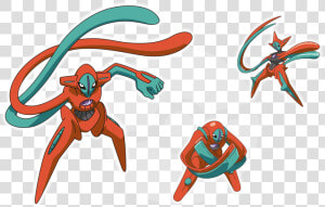 Pokemon Deoxys Anime Png  Transparent Png