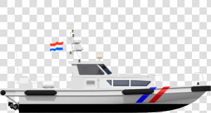 Twin Waterjet Propulsion Units Gives Excellent Manoeuvrability   3d Patrol Boat Top View  HD Png Download