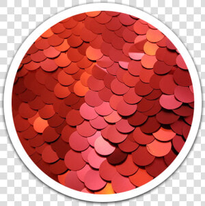 Red Luxe Sequin Backdrop   Circle  HD Png Download