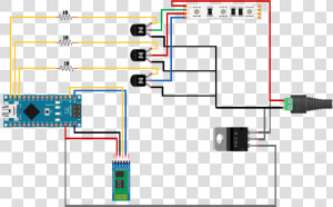 Arduino Code  amp  Android App   Rgb Bluetooth Arduino Nano  HD Png Download