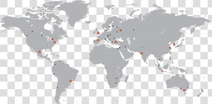 Global Map With Locations   Human Development Index 2018 Map  HD Png Download