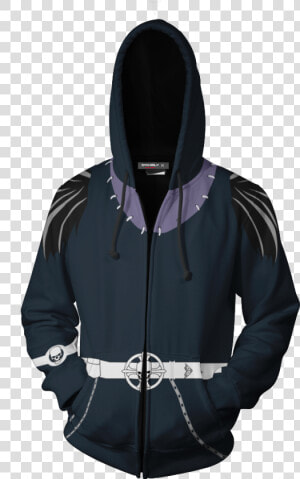 Death Note Ryuk Cosplay Zip Up Hoodie Jacket   Vergil Hoodie  HD Png Download