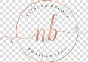 Circular Logo For Natasha Brooke Photography Llc In   Circular Photography Logo  HD Png Download