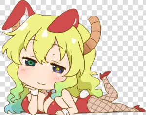 Cartoon Mammal Vertebrate Nose Fictional Character   Lucoa Dragon Maid Transparent  HD Png Download